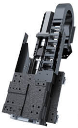 Torno CNC de precisión con husillo de gran envergadura HTC40Q BMT55 Torno CNC de bancada inclinada con torreta motorizada y eje Y 1