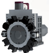 Torno CNC de precisión con husillo de gran envergadura HTC40Q BMT55 Torno CNC de bancada inclinada con torreta motorizada y eje Y 4