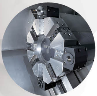 Torno vertical CNC de metal grande V8H Altura m&aacute;x. de corte 850 mm Fresadora CNC Fanuc Torno vertical 6