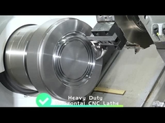 HTC 50nm Horizontal CNC Torno Fanuc Sistema Cama inclinada CNC fresadora SMTCL CNC centro de torneado