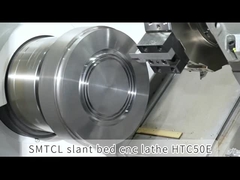 SMTCL Metal Slant Bed CNC Lathe HTC50E Fanuc Centro de torneado y fresado Máquina de torno CNC