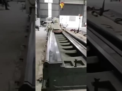 Máquina de torsión horizontal de trabajo pesado CW61125D/12m Rodamiento de carga 6T Diámetro de broca del husillo 120mm