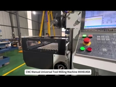 Máquina de fresado de herramientas universales manual de CNC XKH8140A Mesa de elevación Máquina de fresado de CNC universal