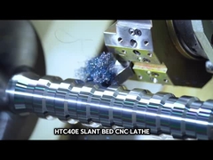 HTC40E Torno CNC horizontal de alta precisión de 30 grados con lecho inclinado Torno CNC de giro