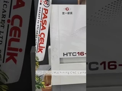 Las piezas pequeñas de mecanizado de máquina de torno CNC HTC16-6 manguera huso herramienta de banda cama inclinada torno CNC