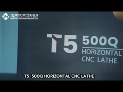 SMTCL Cama inclinada y guía lineal de la máquina de tornos CNC T5.2-500Q BMT55 Cama inclinada