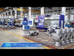 SMTCL Torno CNC pesado 5000mm HTC125500 Máquina de torneado CNC pesado de cama plana horizontal