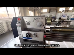 La máquina de tornos manual horizontal SMTCL CA6140 1000mm de lecho de brecha