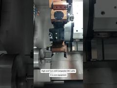 Máquina compuesta de torneado y fresado de doble husillo HTC200MSY