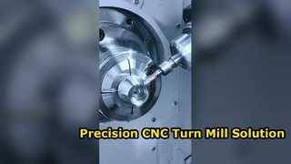 Fresadora de giro CNC de doble husillo de alta precisión