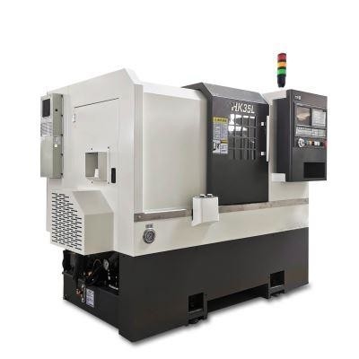 El solo torno del CNC del eje trabaja a máquina el tipo de la fila del cuchillo de HK35L que da vuelta al proceso