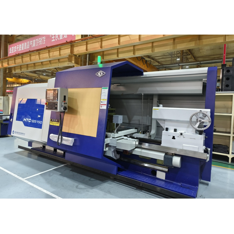 SMTCL SYMG Torno CNC de alta rigidez de alta velocidad HTC125 Torno CNC de lecho plano horizontal grande