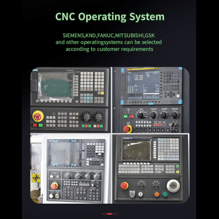 HTC50E 45 grados horizontal cama inclinada máquina de torno CNC 3 Ejes máquina de fresado CNC