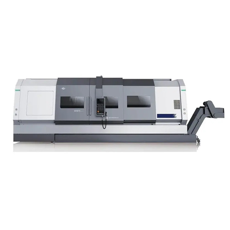 SMTCL Torno CNC HTC 50n Controlador Fanuc Herramienta en vivo Cama inclinada Torno CNC Centro de torneado CNC horizontal