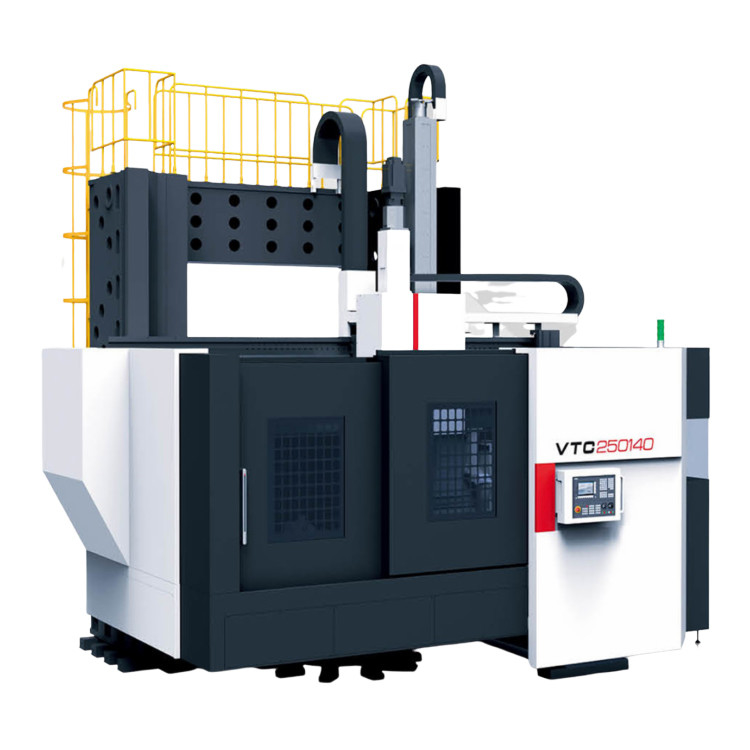 SMTCL Vertical CNC Lathe Centro de fresado de torno vertical VTC250140 Máquina de fresado de torno de trabajo pesado Combo