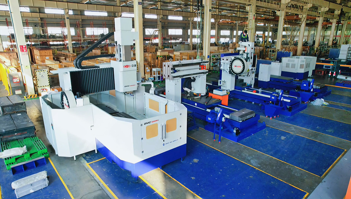 SMTCL GMCr2 Serie Centro de mecanizado de la barandilla de trabajo pesado máquina de perforación y fresado de la barandilla CNC