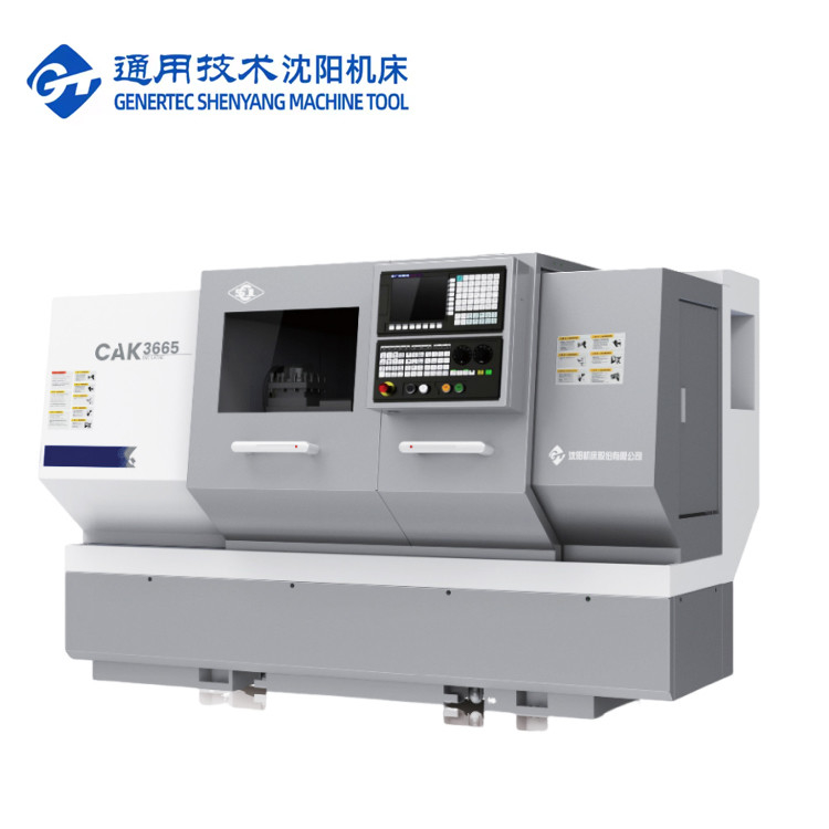 SMTCL Torno CNC de pequeño metal CAK3665 Torno automático de cama plana Centro de torneado de torno CNC