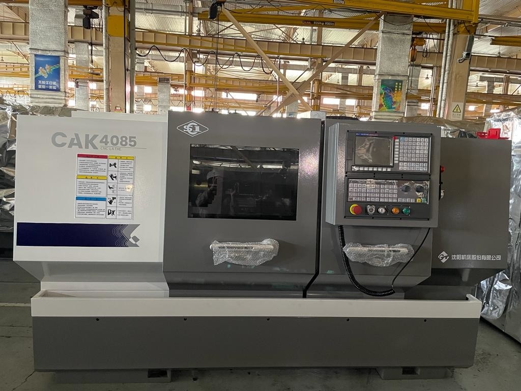 Torno CNC CAK4085 Torno de torneado CNC Torno de metal SMTCL Torno CNC de bancada plana