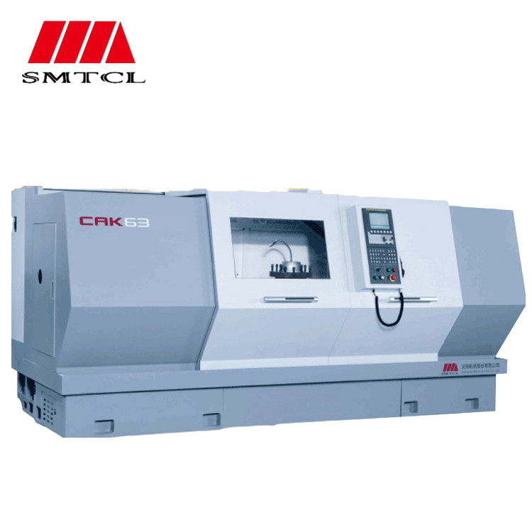 Máquina de tornos CNC de gran tamaño de metal SMTCL CAK63135 Torno CNC horizontal de cama plana