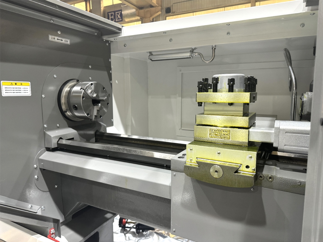Máquina de tornos CNC de gran tamaño de metal SMTCL CAK63135 Torno CNC horizontal de cama plana