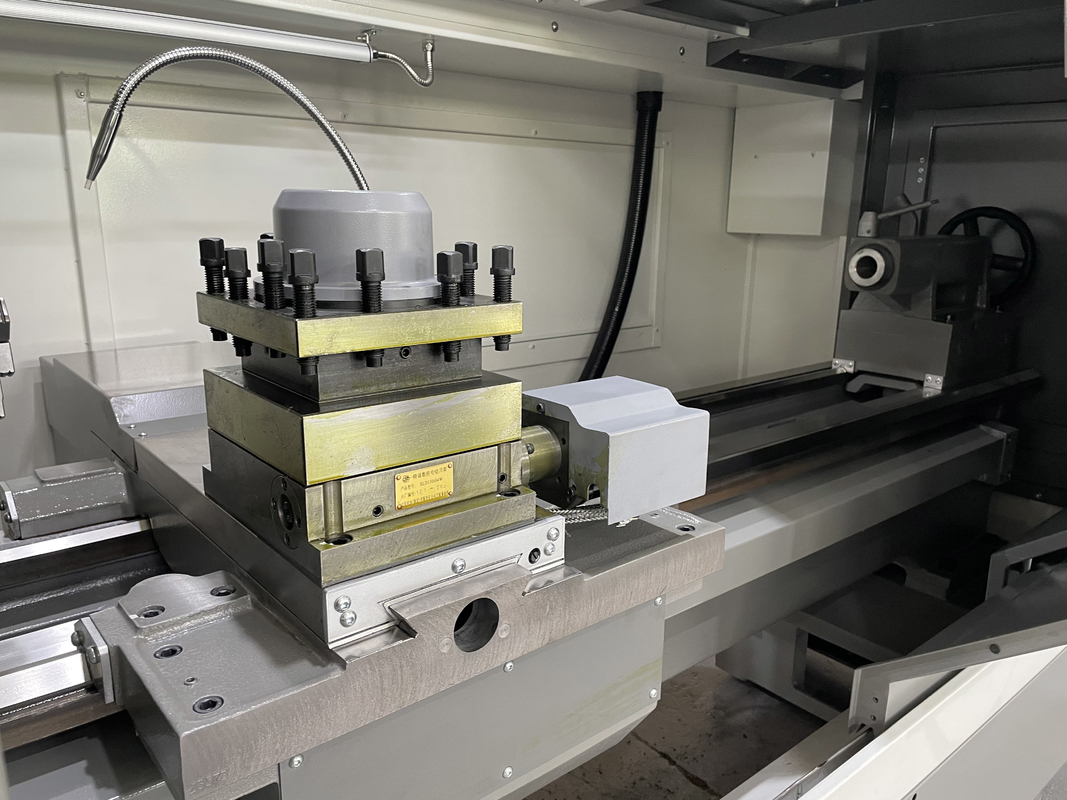 SMTCL Torno CNC grande CAK63200 perforación de husillo de 104 mm de trabajo pesado de metal horizontal de cama plana Torno CNC