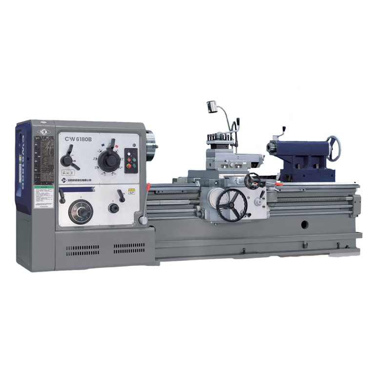 SMTCL Torno horizontal CW6163B Torno manual de metal 1000 mm Perforación por husillo 104 Torno manual de trabajo pesado