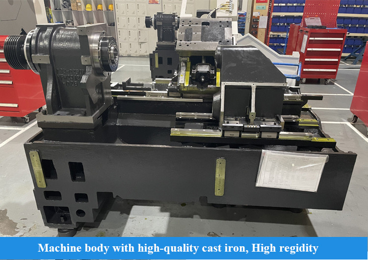 SMTCL Lecho inclinado Tornos de precisión CNC IT35L Torno CNC pequeño con herramientas en vivo Máquina de tornos CNC para metal