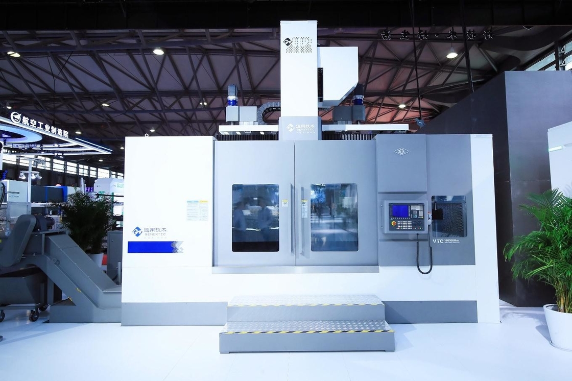 Torno CNC vertical pesado VTC250140H Diámetro de oscilación máximo 3000 mm Torno CNC vertical de carga de energía nueva