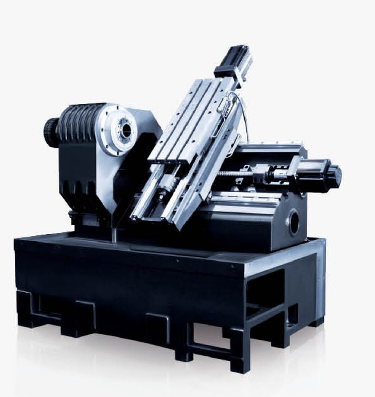 Las piezas pequeñas de mecanizado de máquina de torno CNC HTC16-6 manguera huso herramienta de banda cama inclinada torno CNC