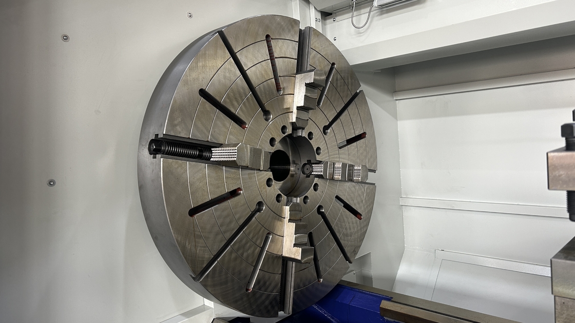 SMTCL CNC pesado de lecho plano CNC torno HTC125150 diámetro de broca de husillo 130mm Torno CNC grande