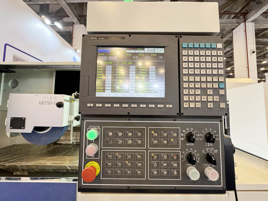 Máquina de rectificación de superficies CNC horizontal HDM-6025 Máquina automática de rectificación de superficies de rectificador PLC
