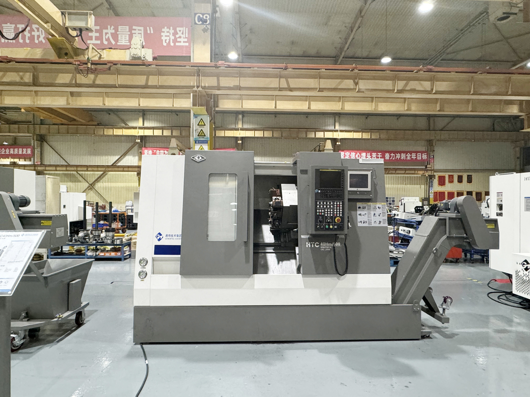 SMTCL CNC Torno de molino de la máquina combinada HTC40Hm BMT55 Turreta accionada Centro de torneado CNC horizontal