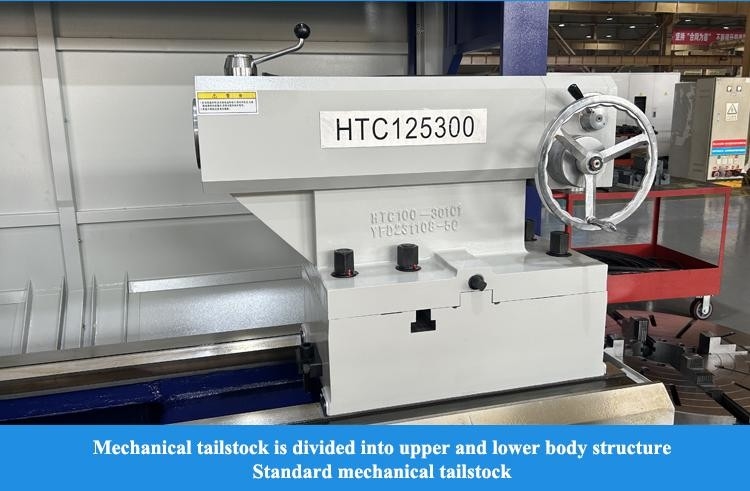 SMTCL Torno CNC pesado 5000mm HTC125500 Dormitorio horizontal plano Torno CNC pesado