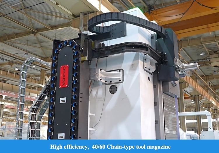 Máquina de broca de fresado horizontal SMTCL TK6511 Máquina de fresado CNC SIEMENS Sistema de 5 Ejes Centro de mecanizado