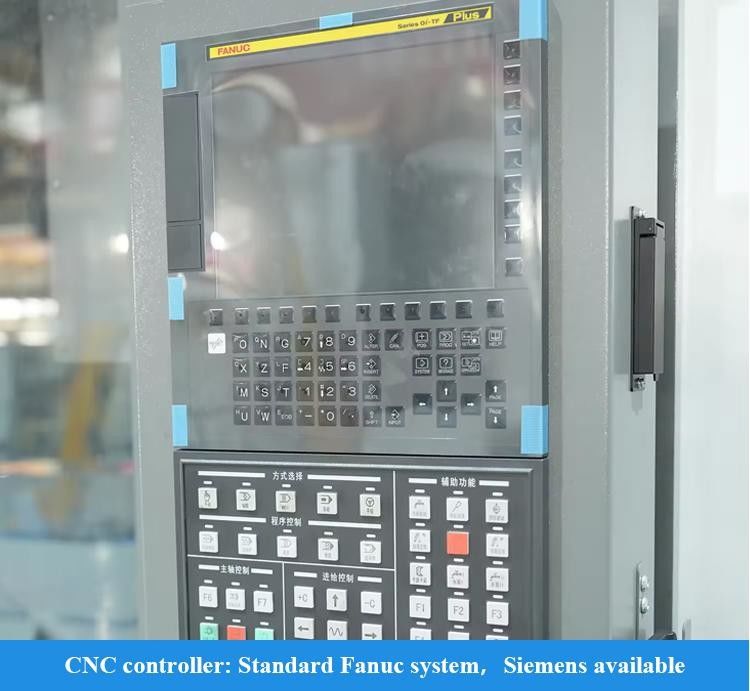 La máquina de fresado vertical de torno CNC V4H