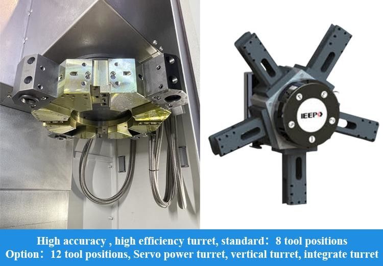 La máquina de fresado vertical de torno CNC V4H