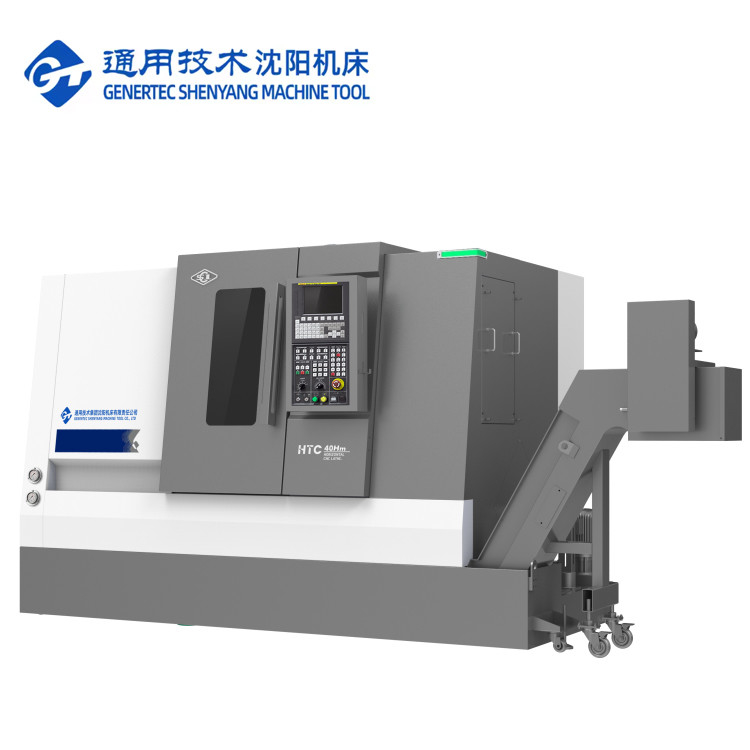 SMTCL Centro de torneado CNC HTC40Hm BMT55 12 posiciones Torretas de potencia de molino de torno CNC Combo con eje Y
