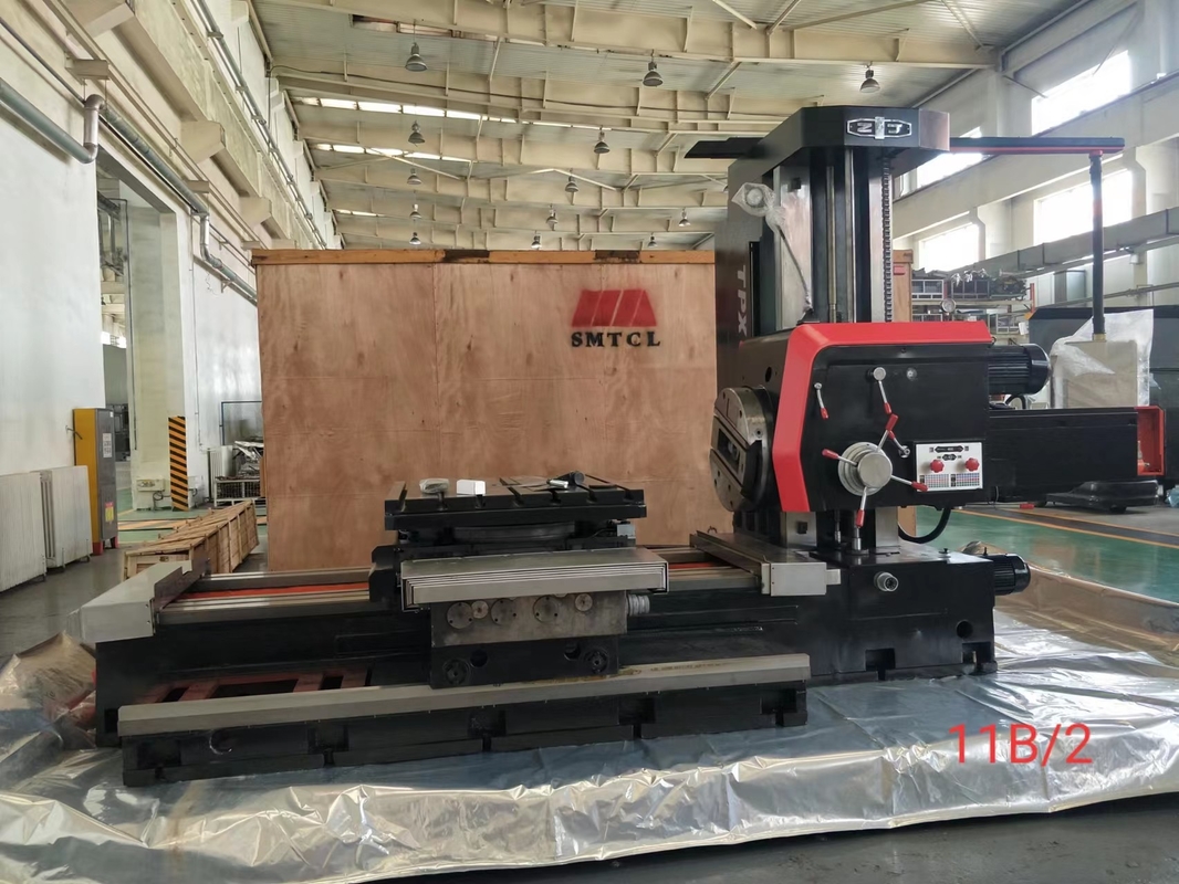 Máquina de perforación y fresado horizontal DRO TPX6111B Máquina de perforación de fresado horizontal manual de trabajo pesado