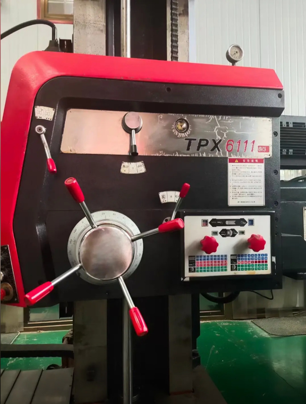Máquina de perforación y fresado horizontal DRO TPX6111B Máquina de perforación de fresado horizontal manual de trabajo pesado
