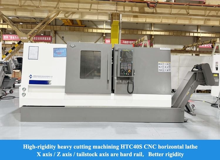SMTCL Máquina de torneado CNC pesada controlador Fanuc HTC40Sm/1500 Centro de torneado con eje Y y eje C