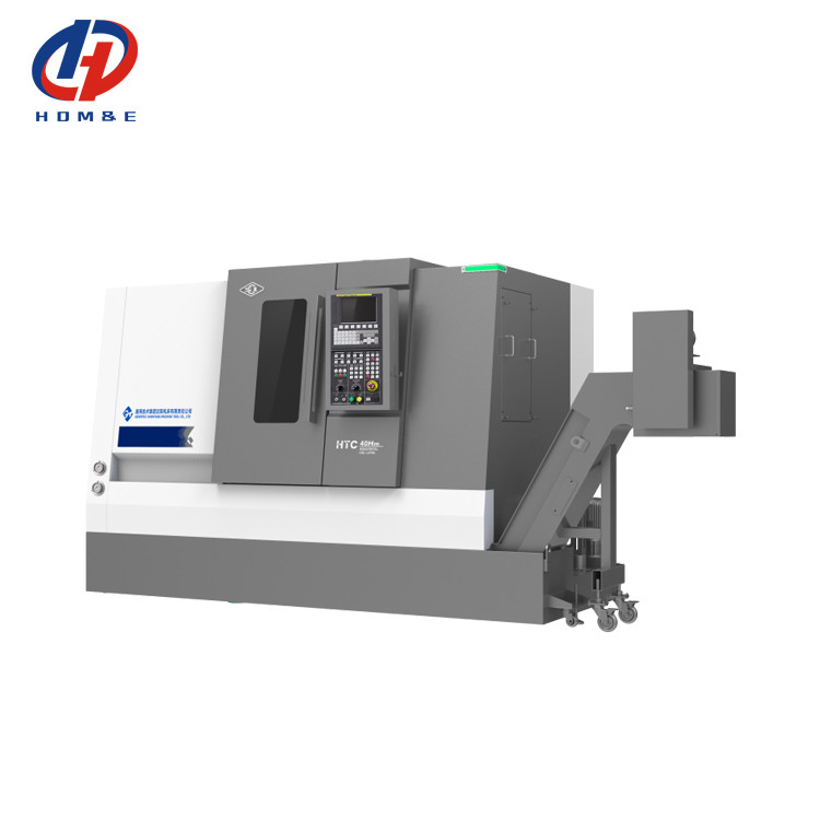 SMTCL CNC Lathe HTC40H Alta eficiencia de viaje largo de la jaula de bolas del eje del motor de procesamiento de la cama inclinada CNC Lathe