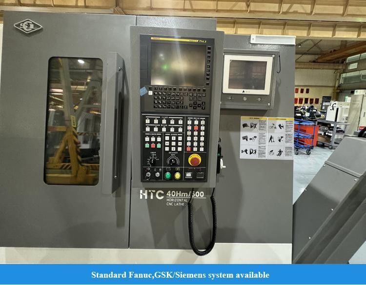 SMTCL BMT55 Centro de torneado CNC HTC40Hm 12 posiciones Torreta de potencia de molino de torno CNC Combo con eje Y