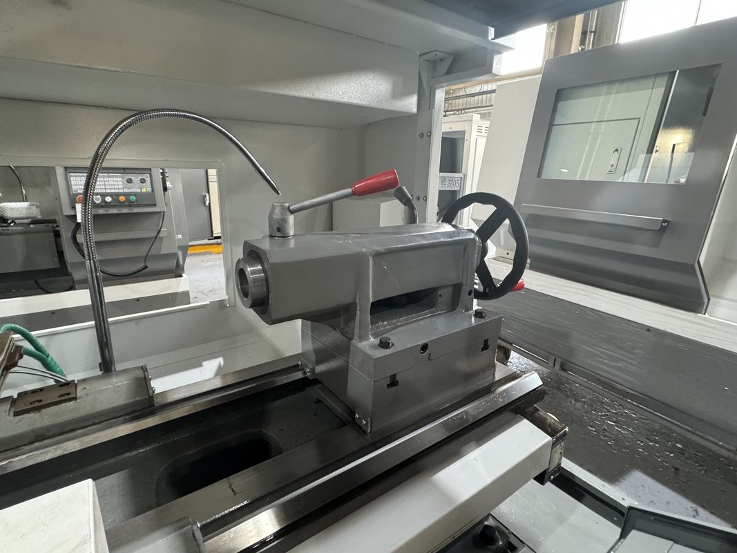 SMTCL Máquina de torno CNC pesado Combo Gran broca de husillo CAK60135 Dormitorio horizontal plano Torno CNC