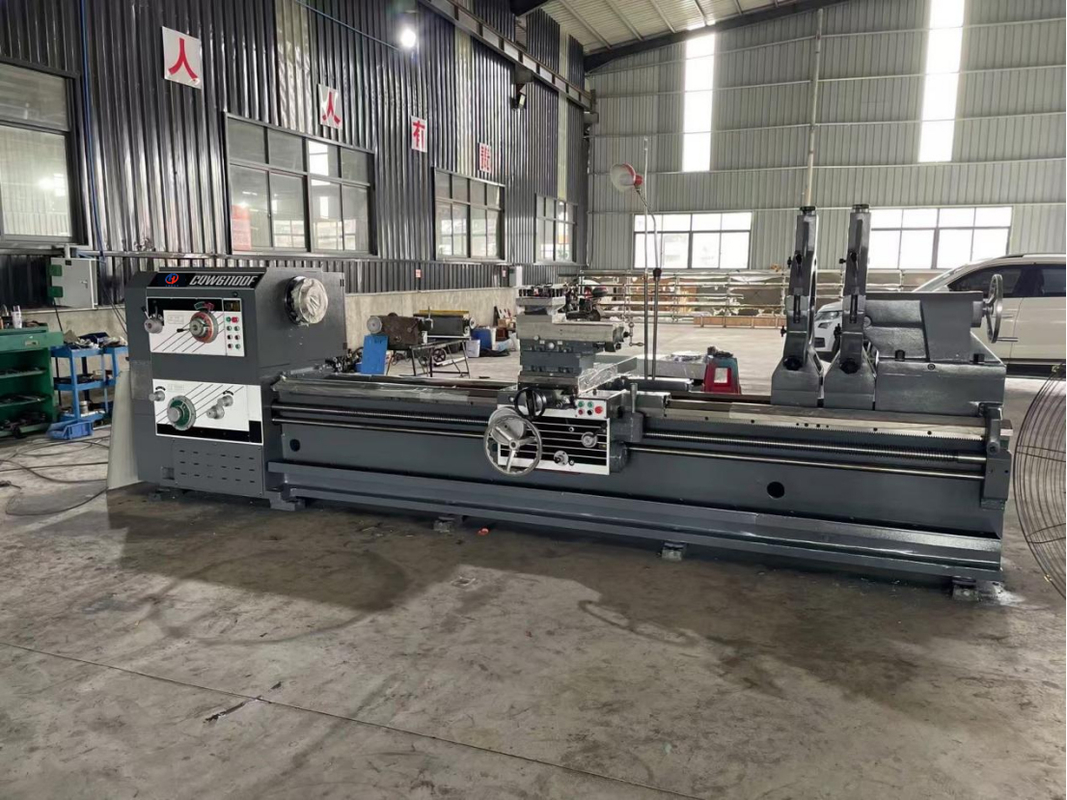 Torno de trabajo pesado para piezas metálicas grandes CQW61100F Torno de trabajo pesado de corte potente