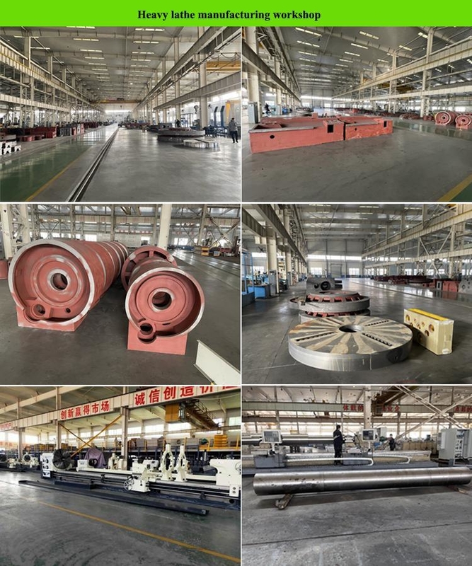 10M Torno manual de trabajo pesado CW61100D Ancho de la cama 755mm Motor de trabajo pesado Torno giratorio