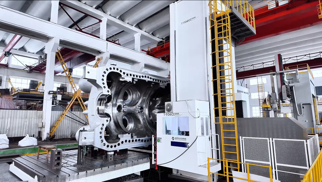 Máquina de fresado y mandrinado de suelo CNC de alta precisión SMTCL T-Force para industrias de energía eólica
