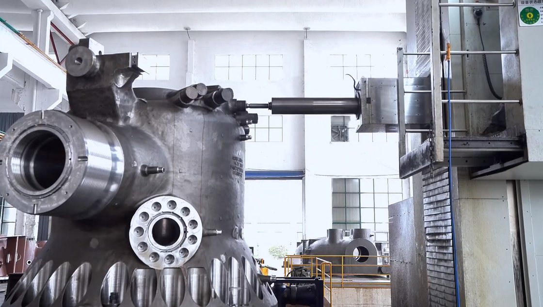 Máquina de fresado y mandrinado de suelo CNC de alta precisión SMTCL T-Force para industrias de energía eólica