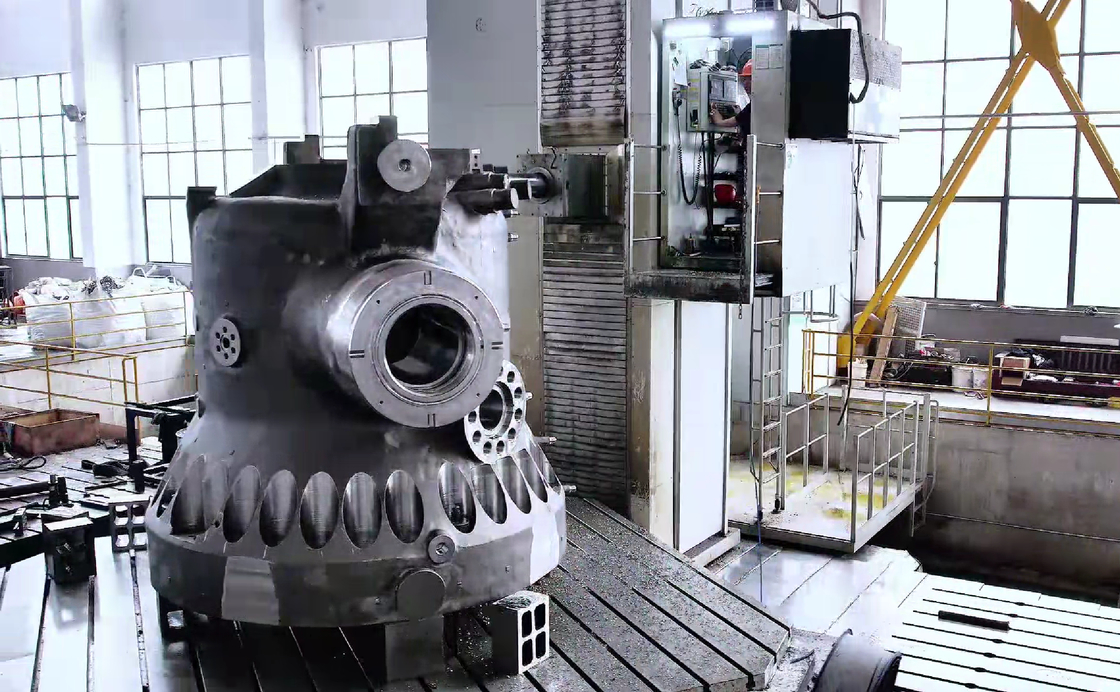 Máquina de fresado y mandrinado de suelo CNC de alta precisión SMTCL T-Force para industrias de energía eólica