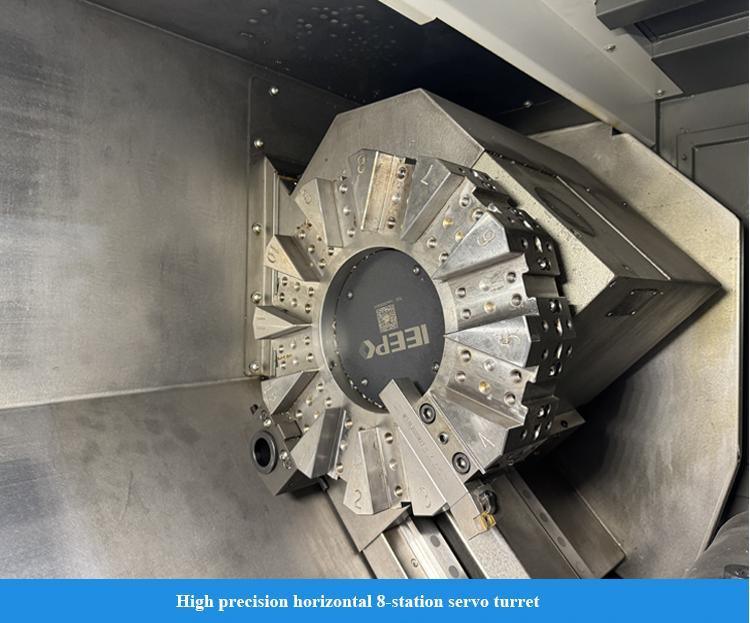 Torno CNC de bancada inclinada para trabajo de metales T1/500 TURN para trabajo pesado