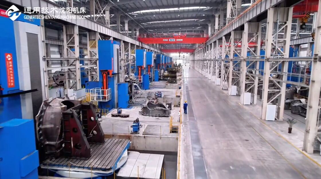 Centro de mecanizado de fresado y mandrinado de tipo suelo de propósito general SMTCL P-Force para la industria de energía eólica